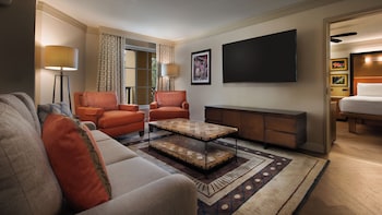 Village - 1 Bedroom Suite. Hearing accessible - visual alarms and notifications. 2 queen beds, 1 que