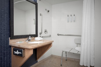 Room, 1 King Bed, Hearing Accessible (Roll-in Shower)
