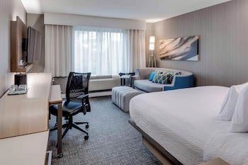 Room, 1 King Bed with Sofa bed (Mobility/Hearing Access, Roll-In Shwr)