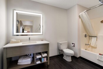 Standard Room, 2 Queen Beds, Non Smoking, Refrigerator & Microwave