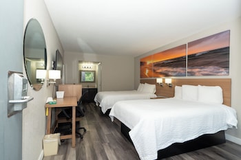 Deluxe Room, 2 Double Beds, Non Smoking
