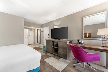 Room, 1 King Bed with Sofa bed, Microwave