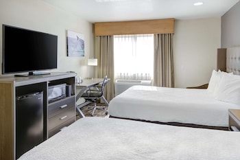 Standard Room, 2 Queen Beds, Accessible, Refrigerator & Microwave (Walk-in Shower)