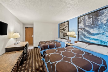 Double Room, 2 Double Beds, Non Smoking