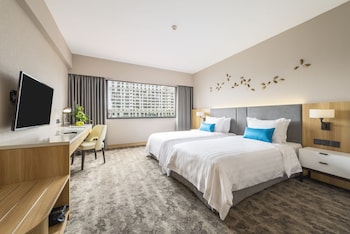 Premium Double or Twin Room, Multiple Beds, City View