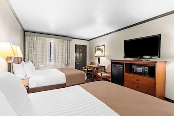 Standard Room, 2 Queen Beds, Non Smoking, Refrigerator & Microwave