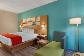 Standard Room, 1 King Bed, Accessible, Refrigerator & Microwave