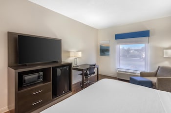Standard Room, 1 King Bed, Non Smoking, Refrigerator & Microwave