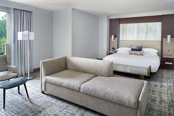Suite, 1 King Bed with Sofa bed, Lake View