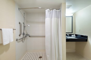 Room, 1 King Bed, Hearing Accessible (Roll-in Shower & Accessible Bathtub)