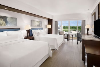 Room, 2 Queen Beds, Partial Ocean View