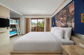 Family Room, 1 Double bed, 1 Bunk bed