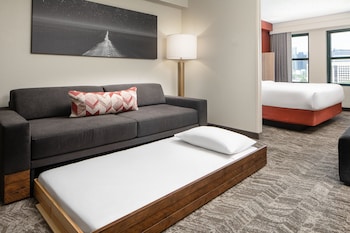 Suite, 1 King Bed, Accessible Bathtub
