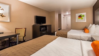 Standard Room, 2 Queen Beds, Refrigerator & Microwave