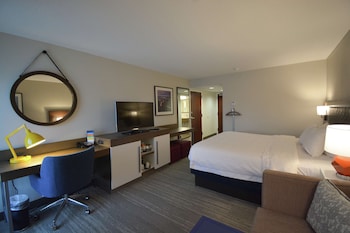 Room, 1 King Bed, Non Smoking, Refrigerator & Microwave