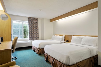 Standard Room, 2 Queen Beds, Non Smoking, Refrigerator & Microwave