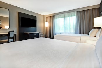 Suite, 2 Double Beds, Hearing Accessible, Microwave (Hearing)