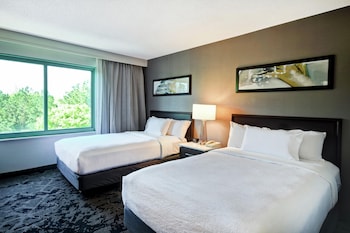 Suite, 2 Double Beds, Hearing Accessible, Microwave (Hearing)