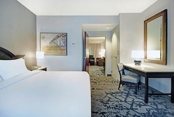 Suite, 1 King Bed with Sofa bed, Microwave