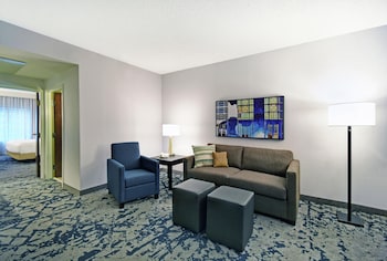 Suite, Multiple Beds, Microwave, Corner (2 Double Beds with Sofa Bed)