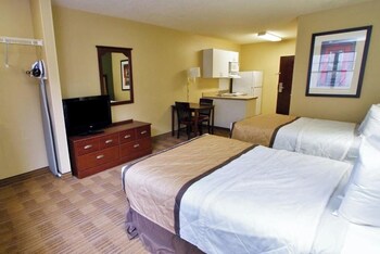 Room, 2 Double Beds, Non Smoking, Kitchen