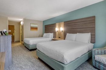 Standard Room, 2 Queen Beds, Non Smoking, Refrigerator & Microwave
