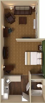 Studio, 1 Queen Bed, Non Smoking