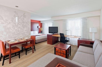 Studio, 1 King Bed with Sofa bed, Non Smoking