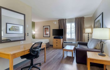 Deluxe Studio, 1 Queen Bed with Sofa bed, Non Smoking
