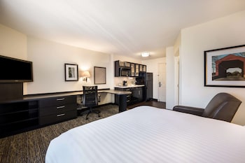 Studio Suite, 1 Queen Bed, Accessible (Mobility Roll in Shower)