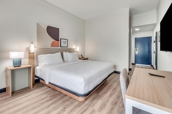 Room, 1 King Bed, Mobility Accessible (Roll-In Shower)