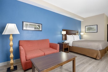 Suite, 1 King Bed, Accessible, Refrigerator & Microwave