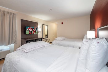 Premium Room, 2 Double Beds (Upgraded Bedding & Snack, Smoke Free)